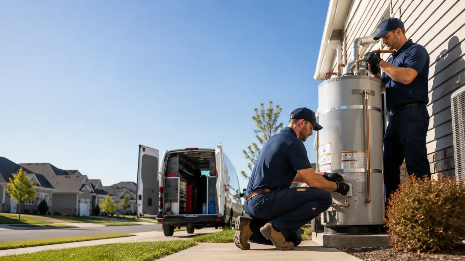 Water Heater Installation in Masterson, TX